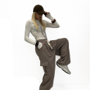 pantalone modello cargo balloon new york